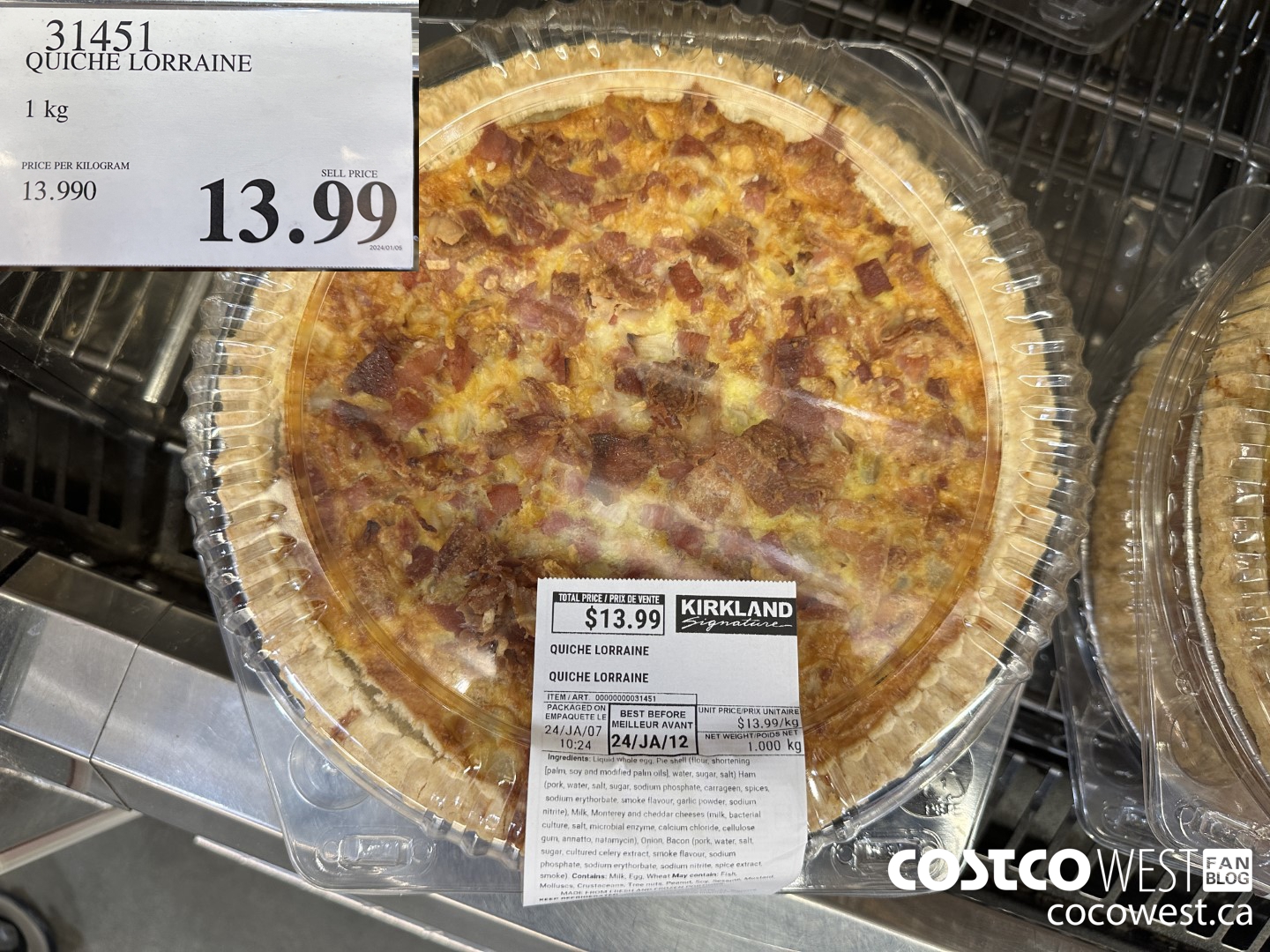 31451 QUICHE LORRAINE $13.99