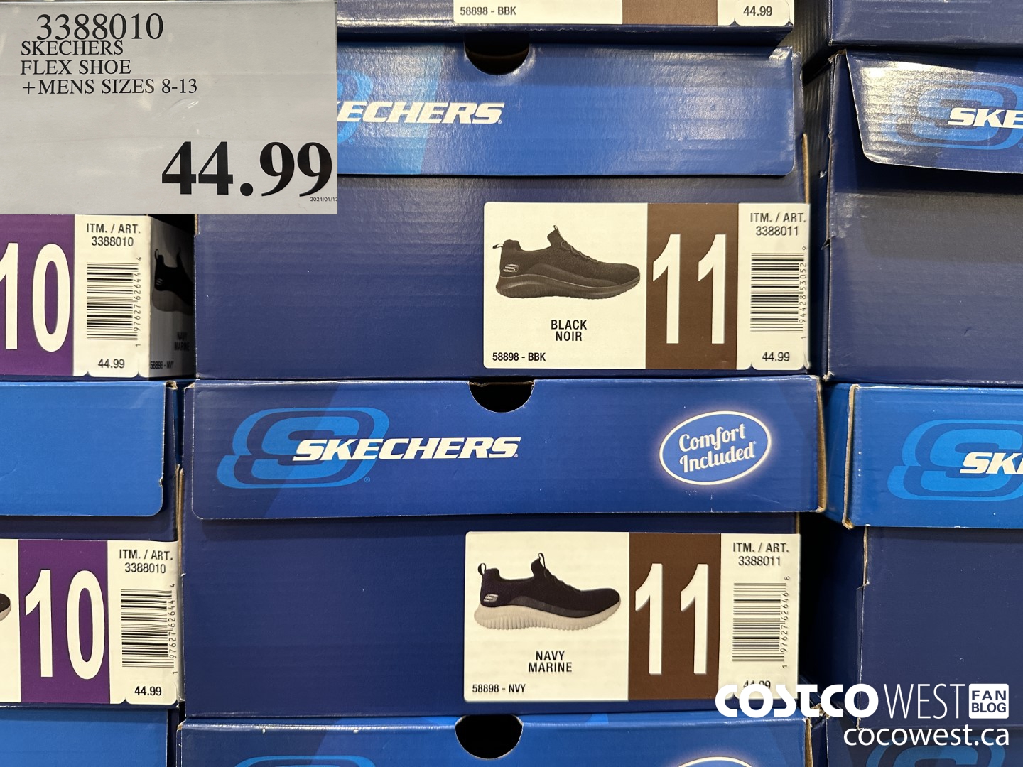 3388010 SKECHERS FLEX SHOE MENS SIZES 8-13 $44.99