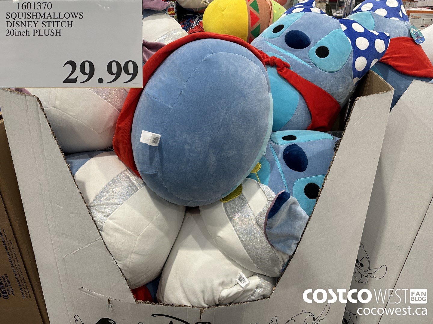 Costco Winter 2023 Seasonal Superpost Furniture Exercise Christmas   SQUISHMALLOWS DISNEY STITCH 20 INCH PLUSH 20240102 152110 