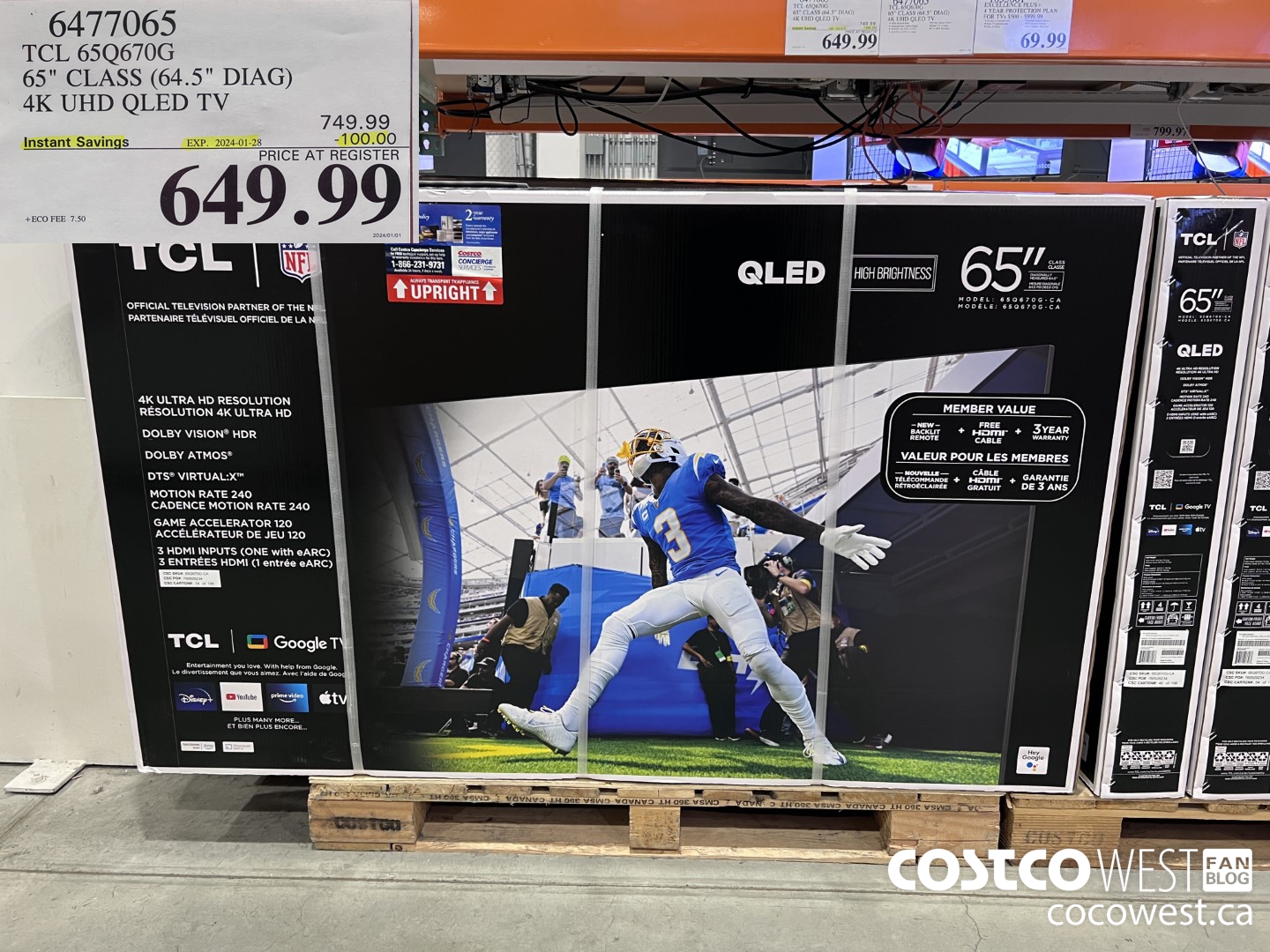 6477065 TCL 65Q670G 65