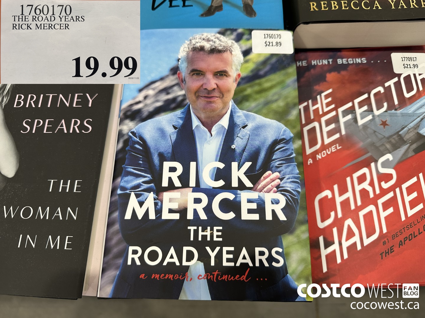 1760170 THE ROAD YEARS RICK MERCER  $19.99