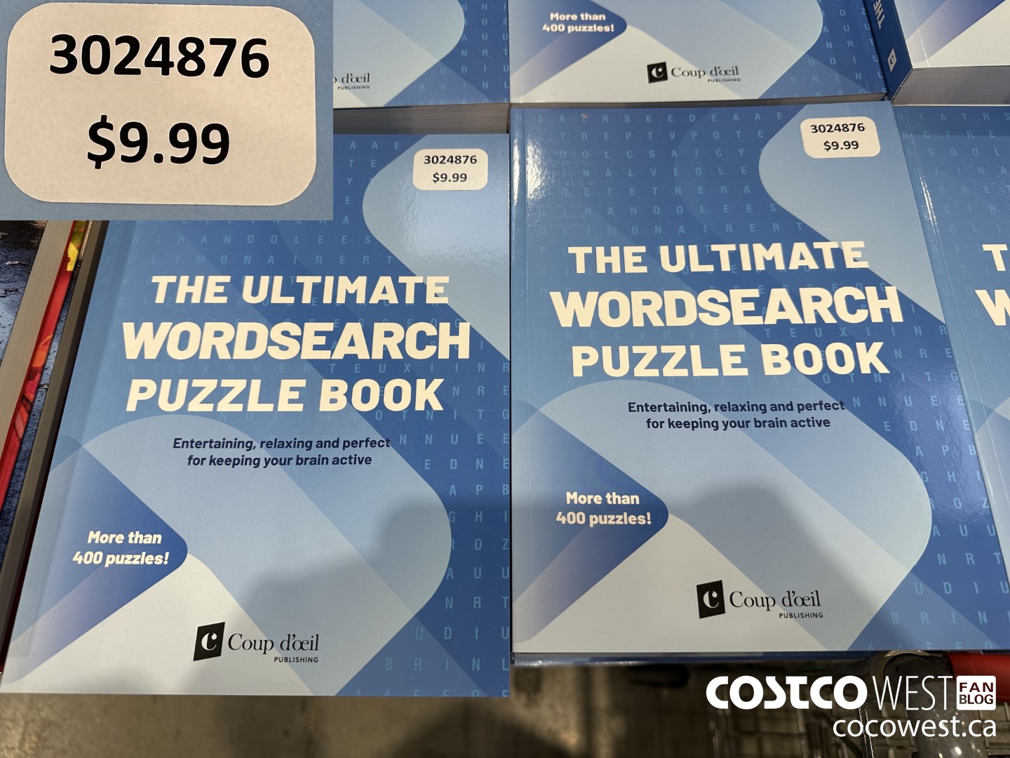 3024876 THE ULTIMATE WORDSEARCH PUZZLE BOOK $9.99