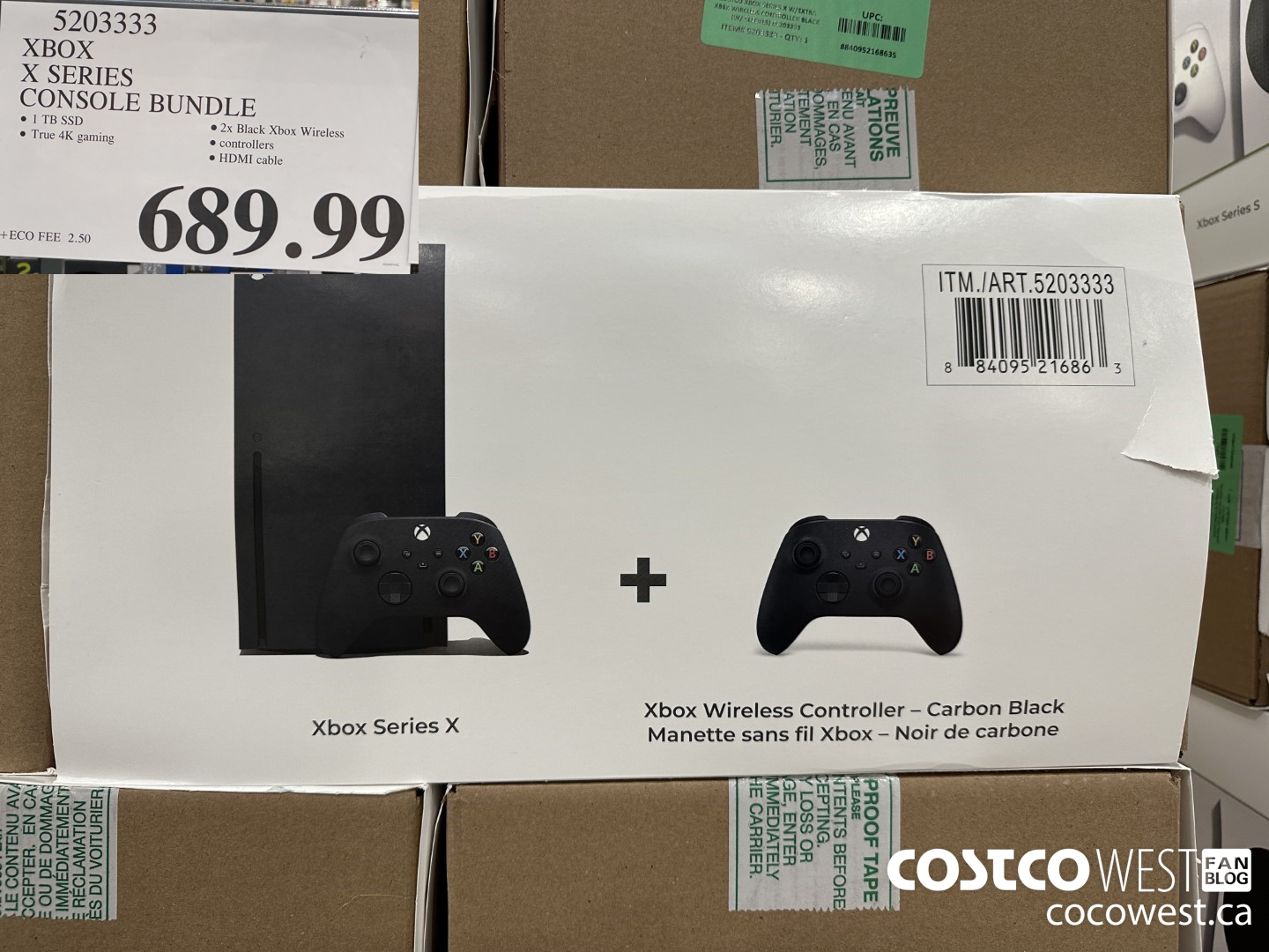 5203333 XBOX X SERIES CONSOLE BUNDLE $689.99