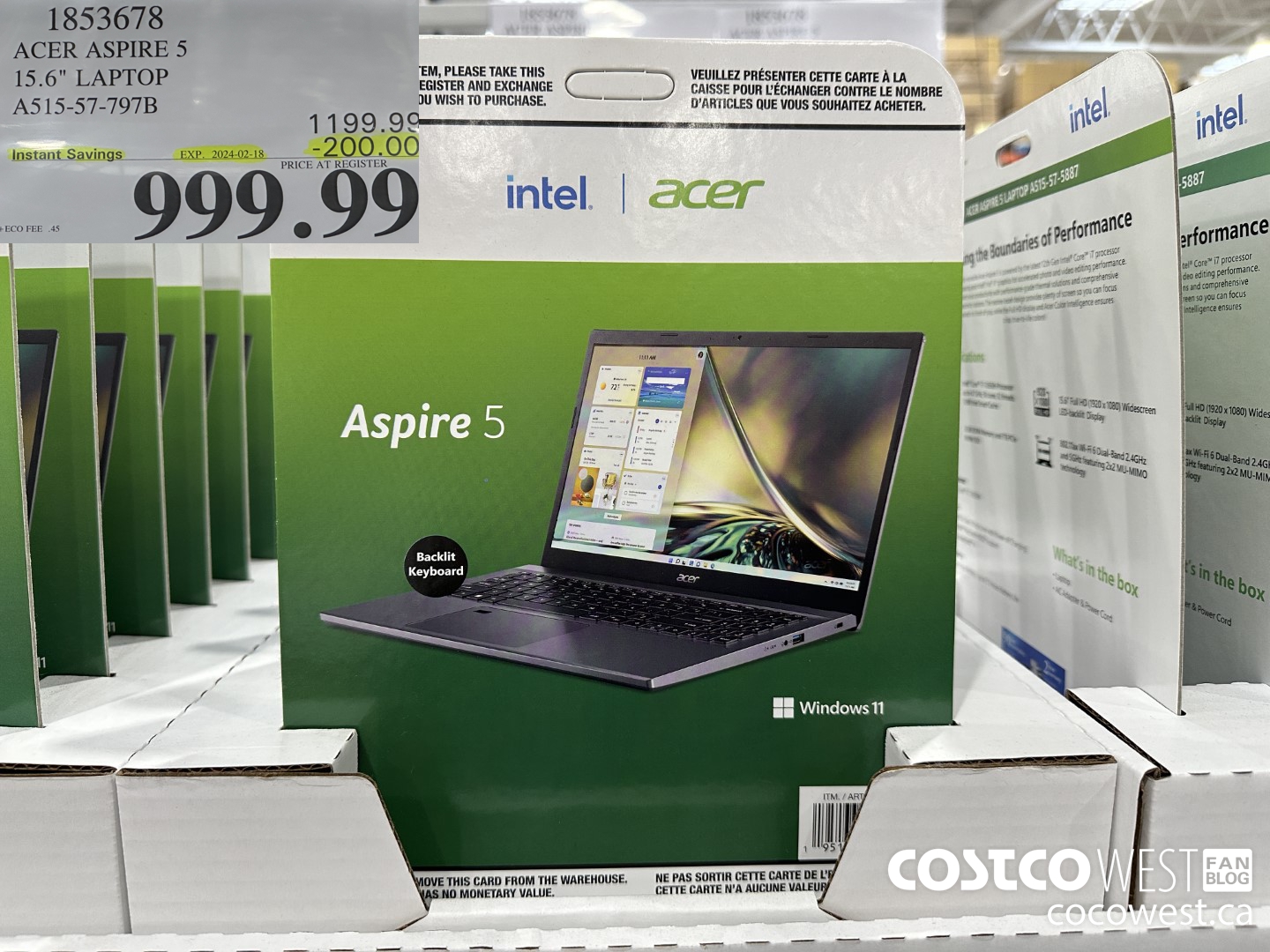 1853678 ACER ASPIRE 5 15.6