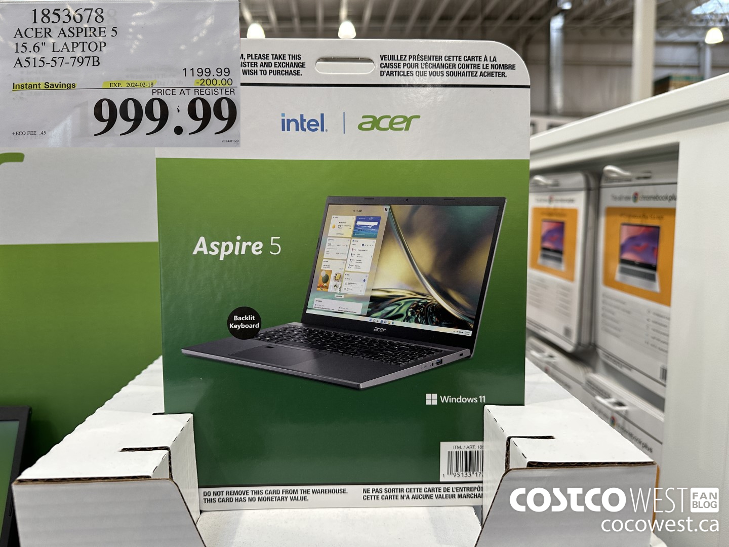 1853678 ACER ASPIRE 5 15.6