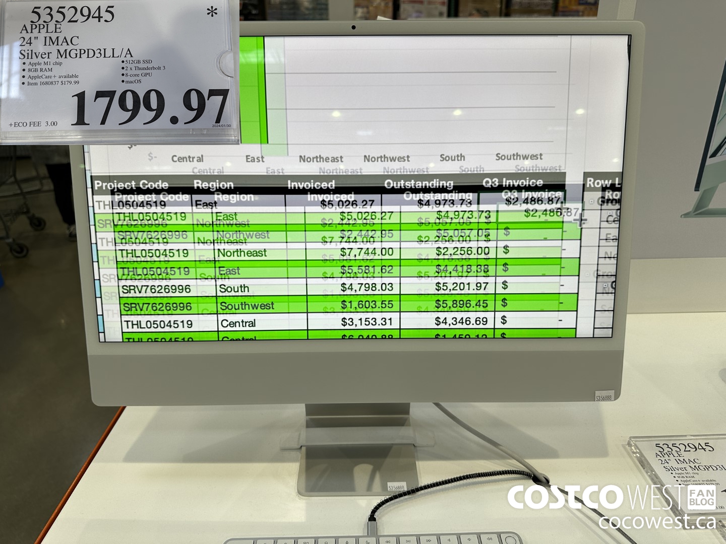 5352945 APPLE IMAC 24