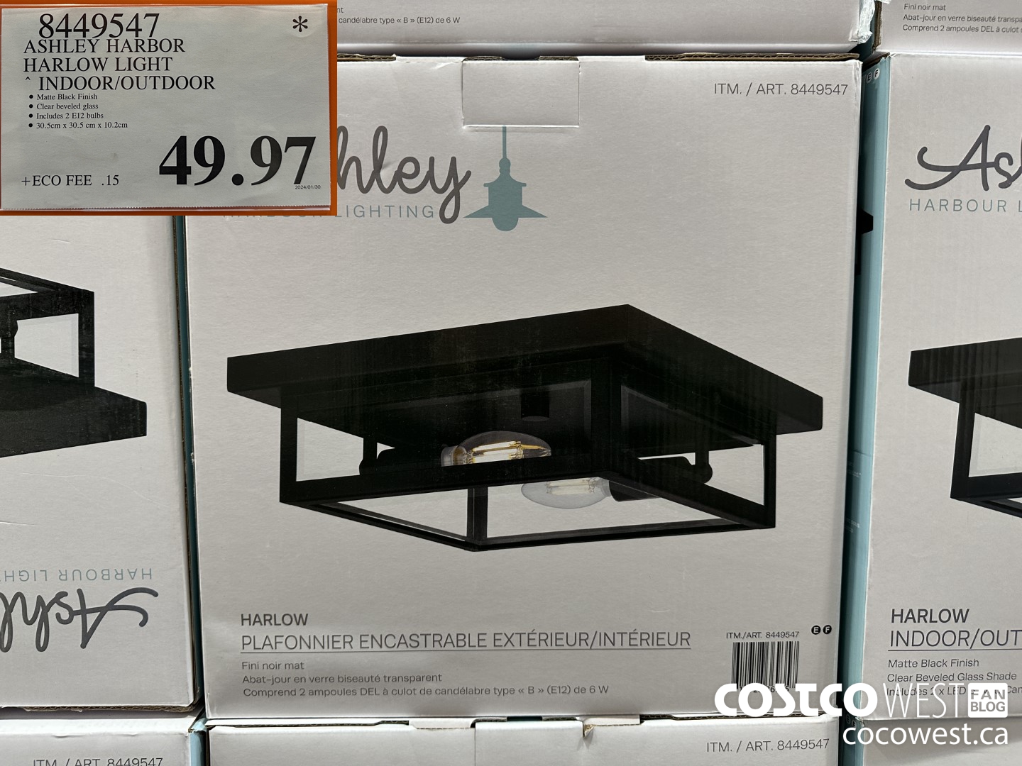 8449547 ASHLEY HARBOR HARLOW INDOOR/OUTDOOR $49.97