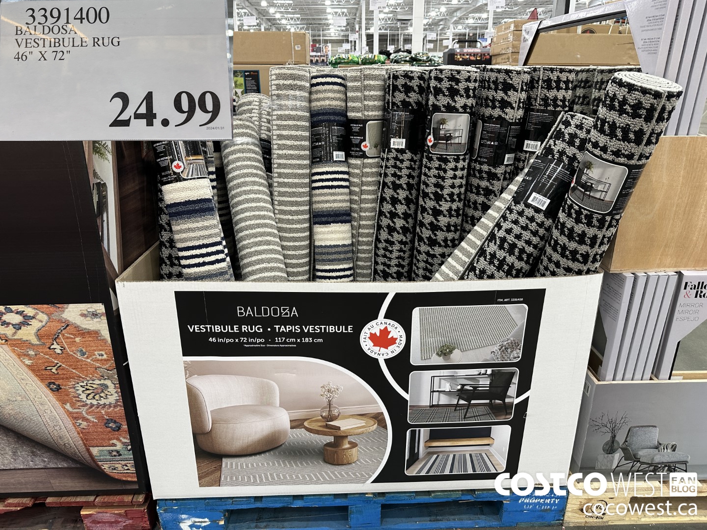 3391400 BALDOSA VESTIBULE RUG 46