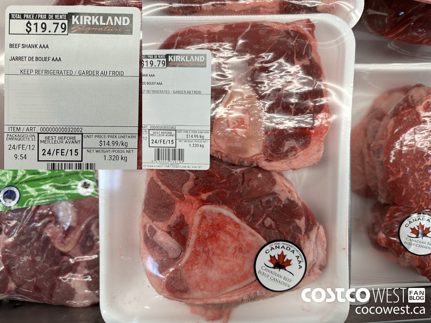 32002 BEEF SHANK AAA $14.99