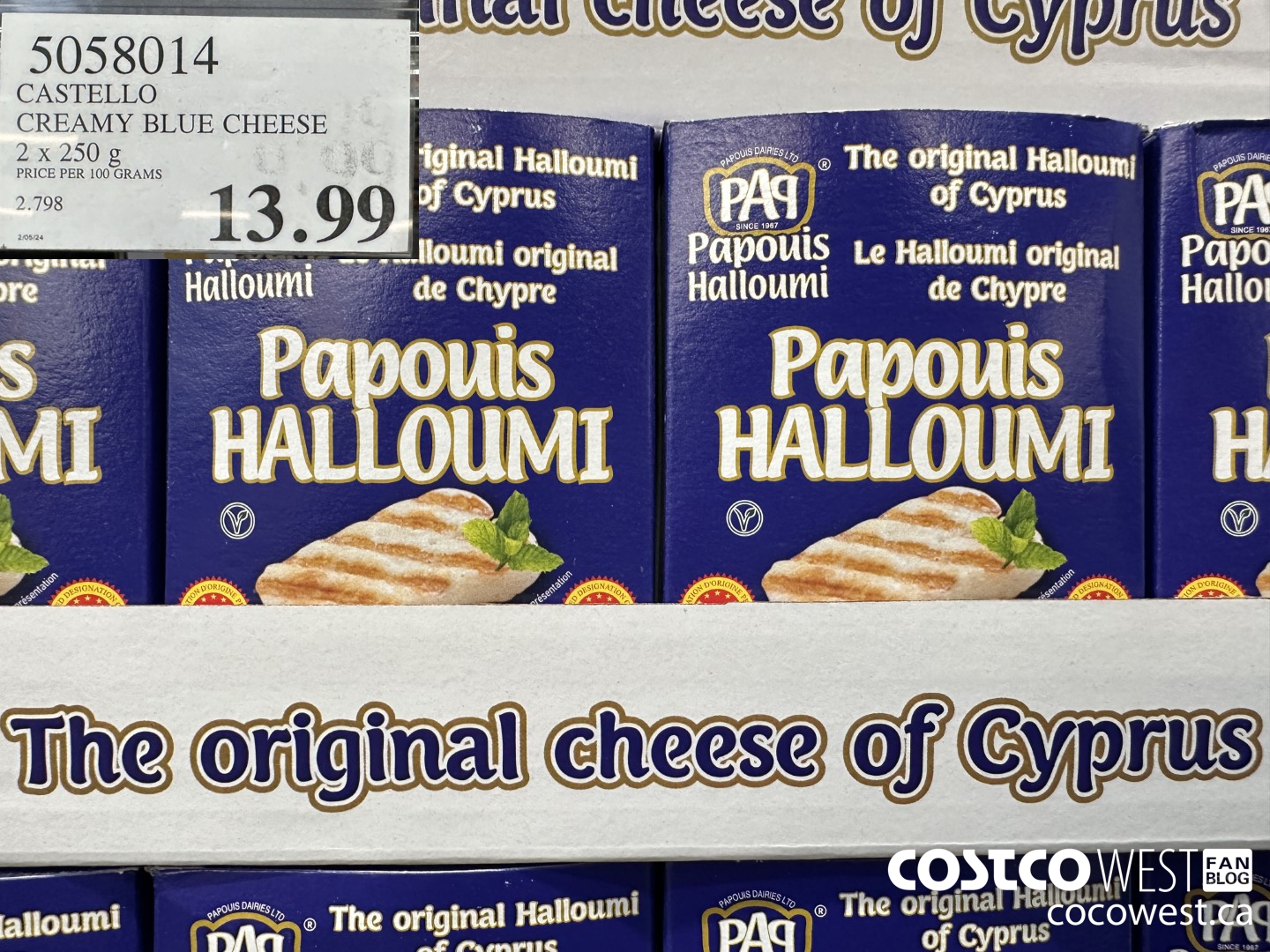 5058014 CASTELLO CREAMY BLUE CHEESE 2 x 250 g $13.99