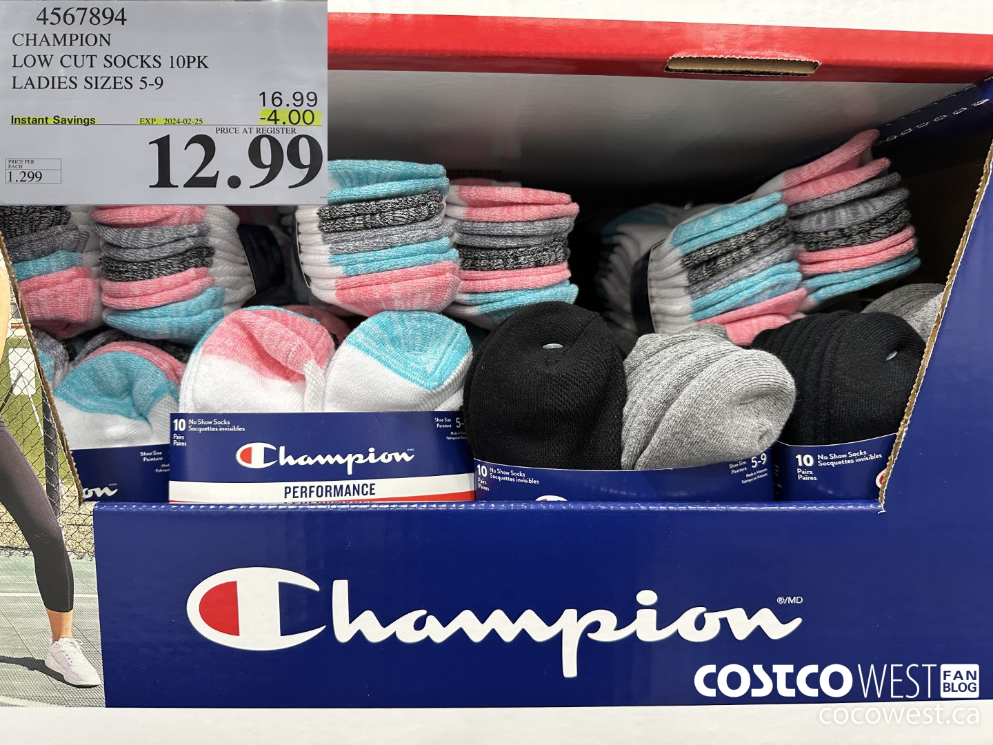 Champion womens Double Dry 6-pack Performance No Show Liner Socks, Black  Assortment, 5-9 US at  Women's Clothing store