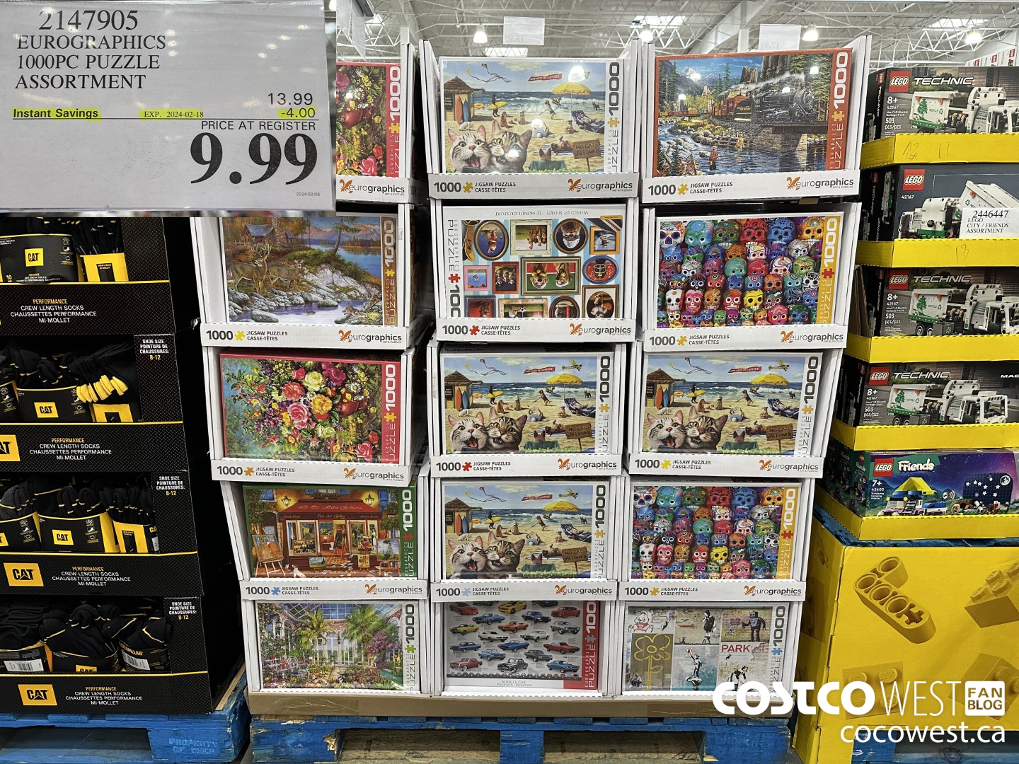 2147905 EUROGRAPHICS 1000PC PUZZLE ASSORTMENT ($4.00 INSTANT SAVINGS EXPIRES ON 2024-02-18) $9.99