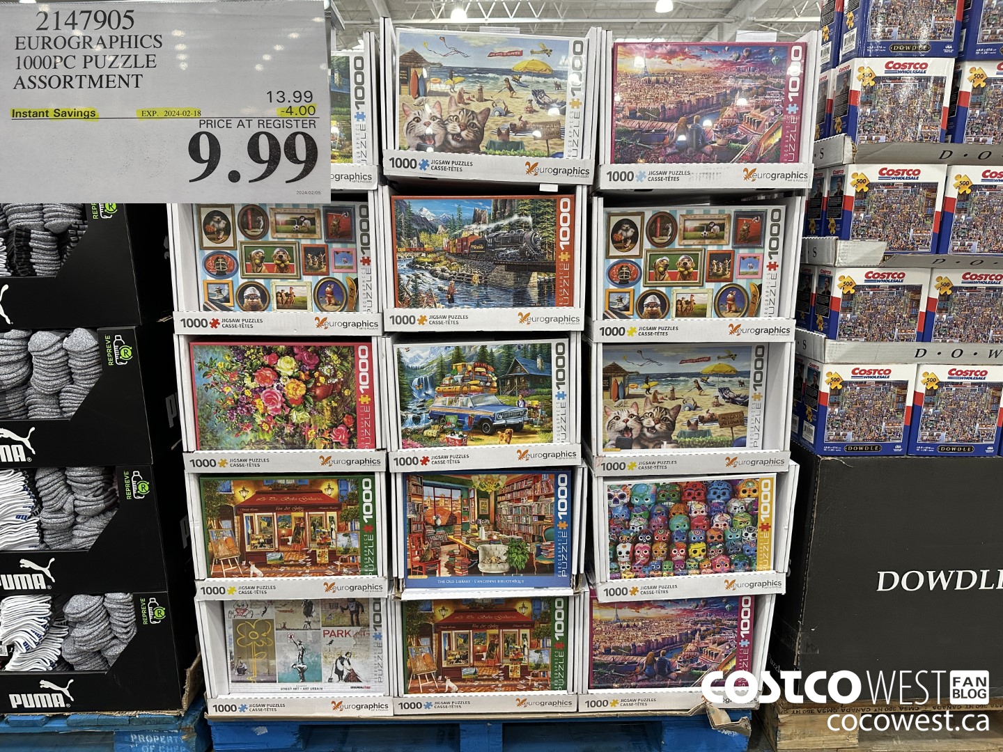 2147905 EUROGRAPHICS 1000PC PUZZLE ASSORTMENT ($4.00 INSTANT SAVINGS EXPIRES ON 2024-02-18) $9.99