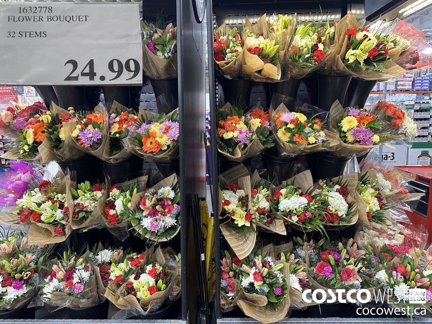 1632778 FLOWER BOUQUET 32 STEMS $24.99