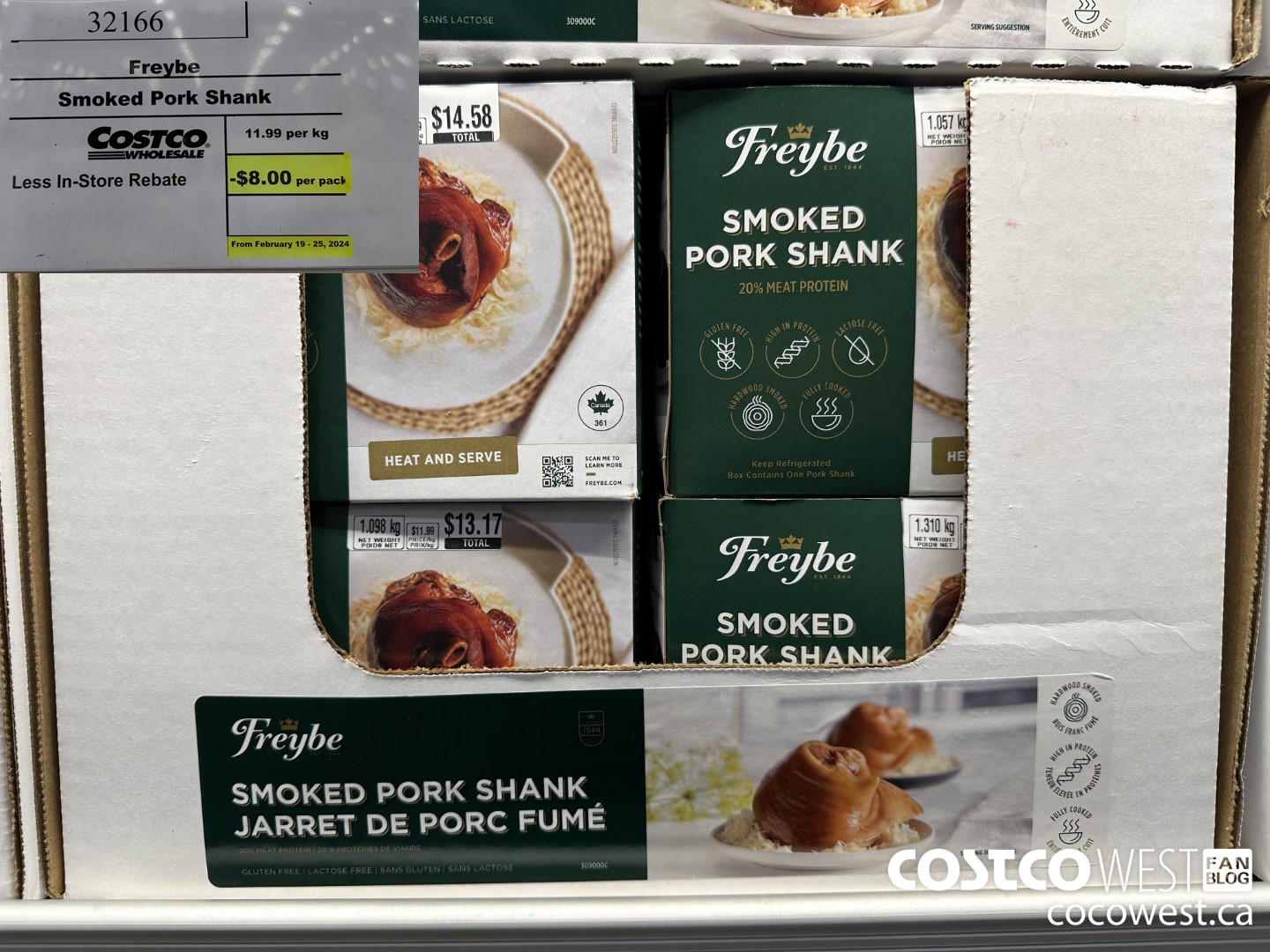 32166 Freybe Smoked Pork Shank ($8.00 INSTANT SAVINGS EXPIRES ON 2024-02-25)