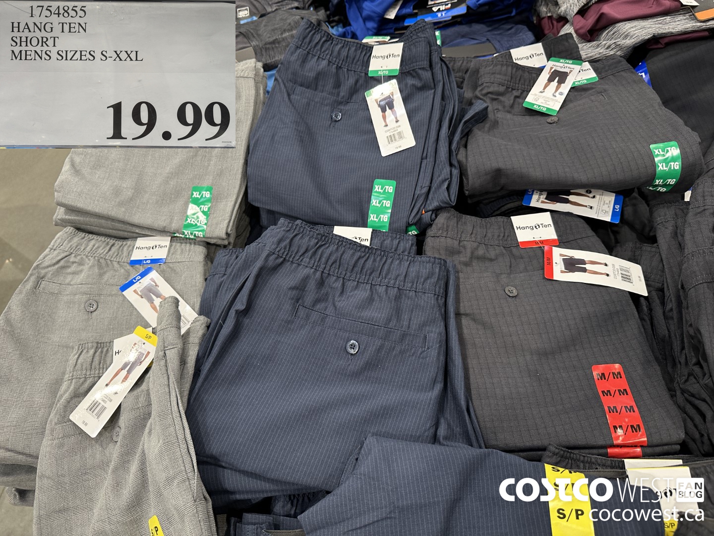 1754855 HANG TEN SHORT MENS SIZES S-XXL $19.99