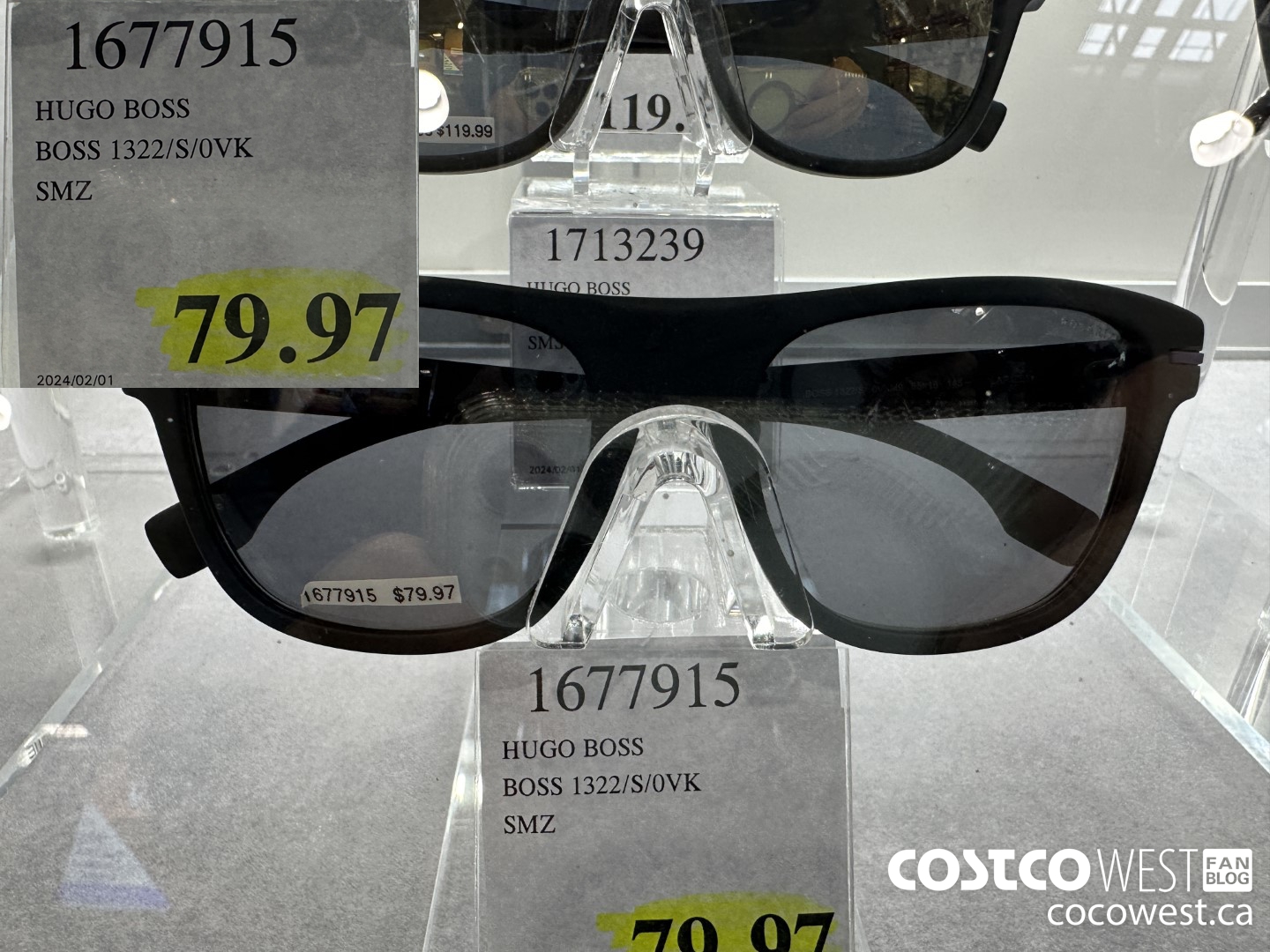 1677915 HUGO BOSS BOSS 1322/S/0VK SMZ $79.97