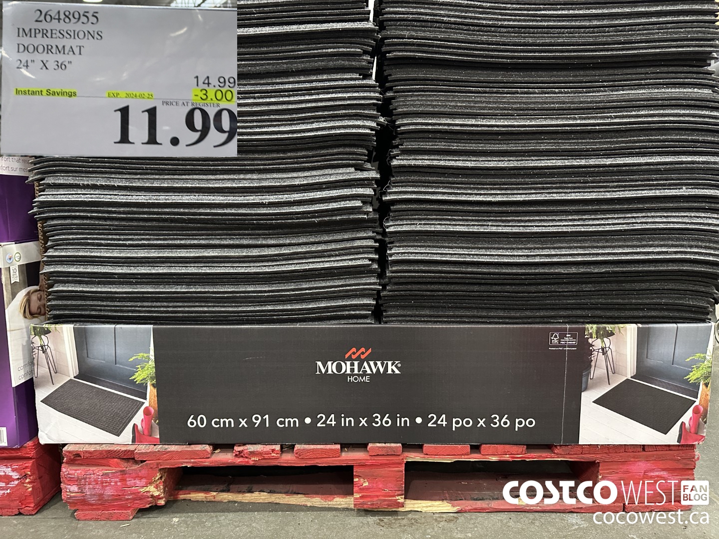 2648955 IMPRESSIONS DOORMAT 24