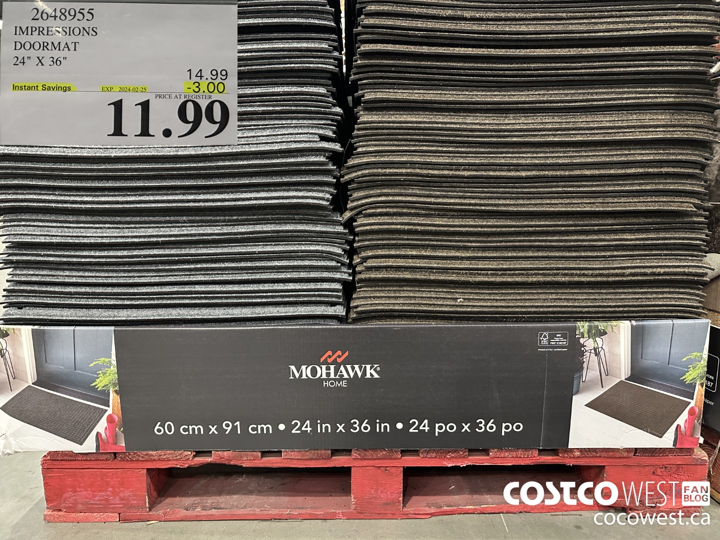 2648955 IMPRESSIONS DOORMAT 24