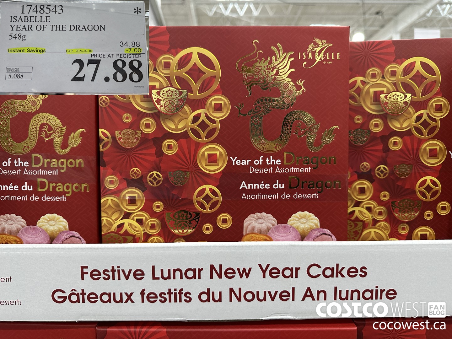 1748543 ISABELLE YEAR OF THE DRAGON 548G ($7.00 INSTANT SAVINGS EXPIRES ON 2024-02-10) $27.88