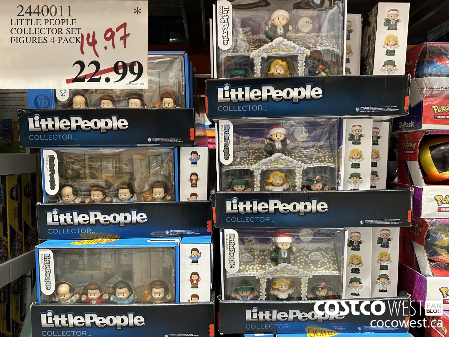 2440011 LITTLE PEOPLE COLLECTOR SET FIGURES 4-PACK $14.97