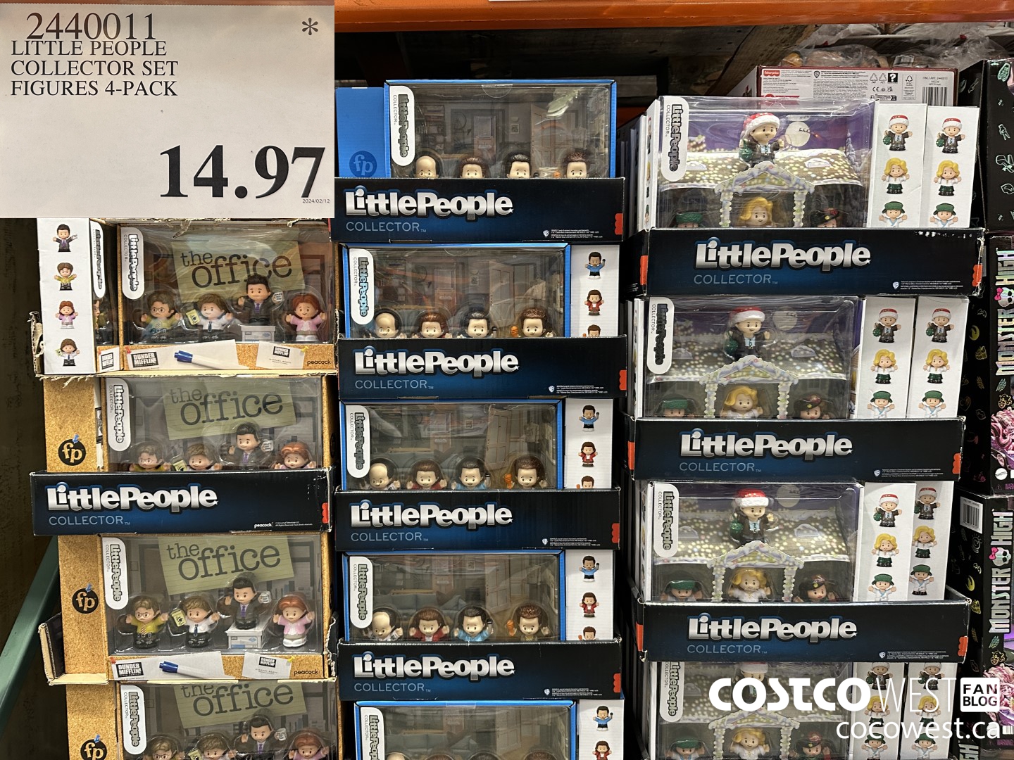 2440011 LITTLE PEOPLE COLLECTOR SET FIGURES 4-PACK $14.97
