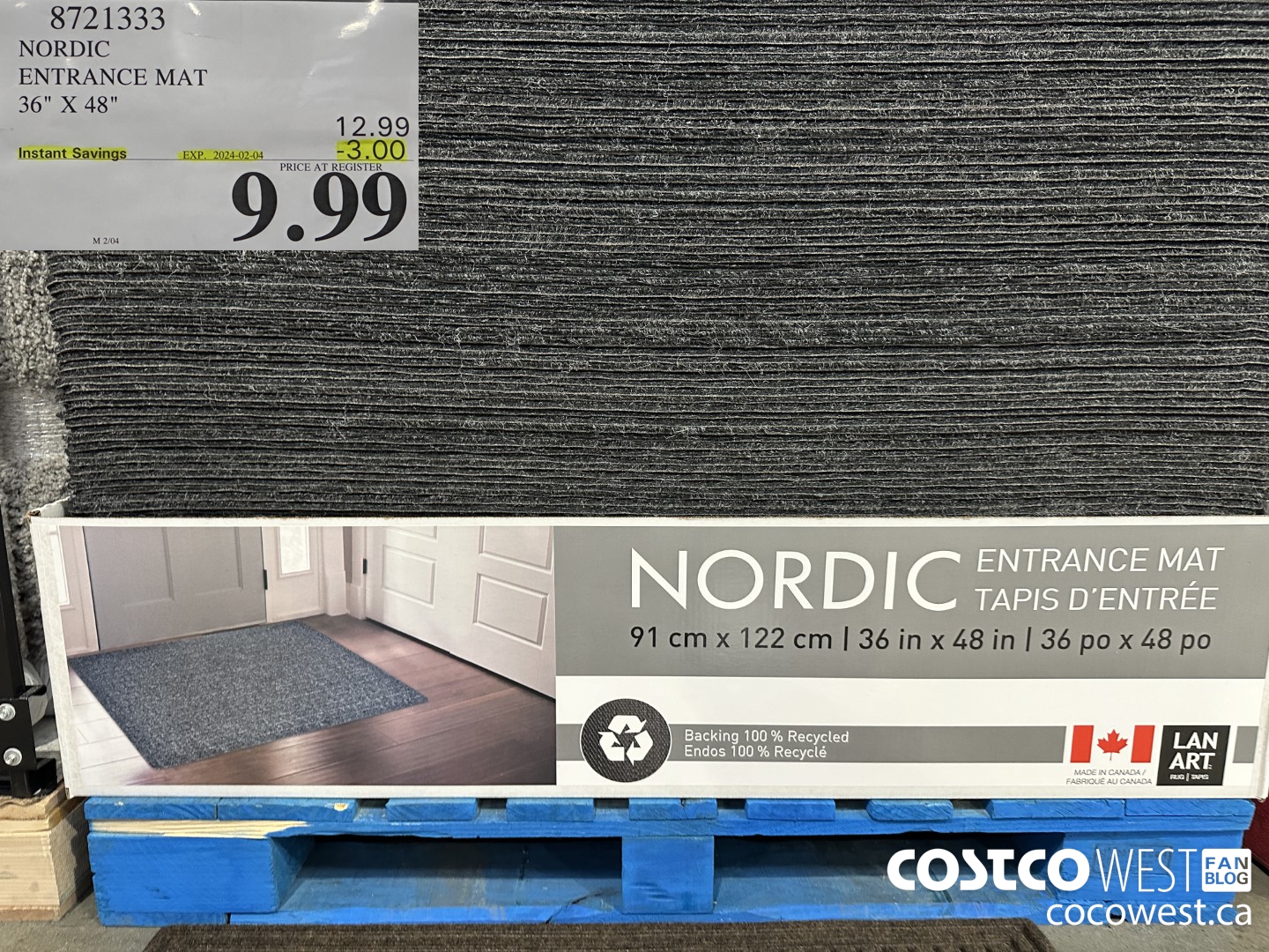 8721333 NORDIC ENTRANCE MAT 36