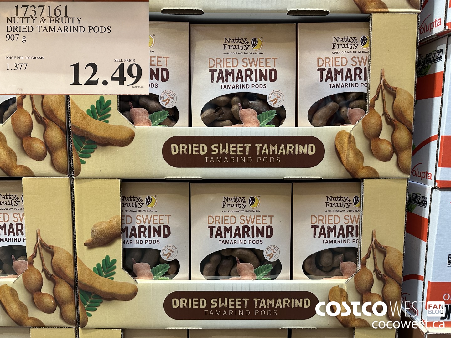 1737161 NUTTY & FRUITY DRIED TAMARIND PODS 907G $12.49