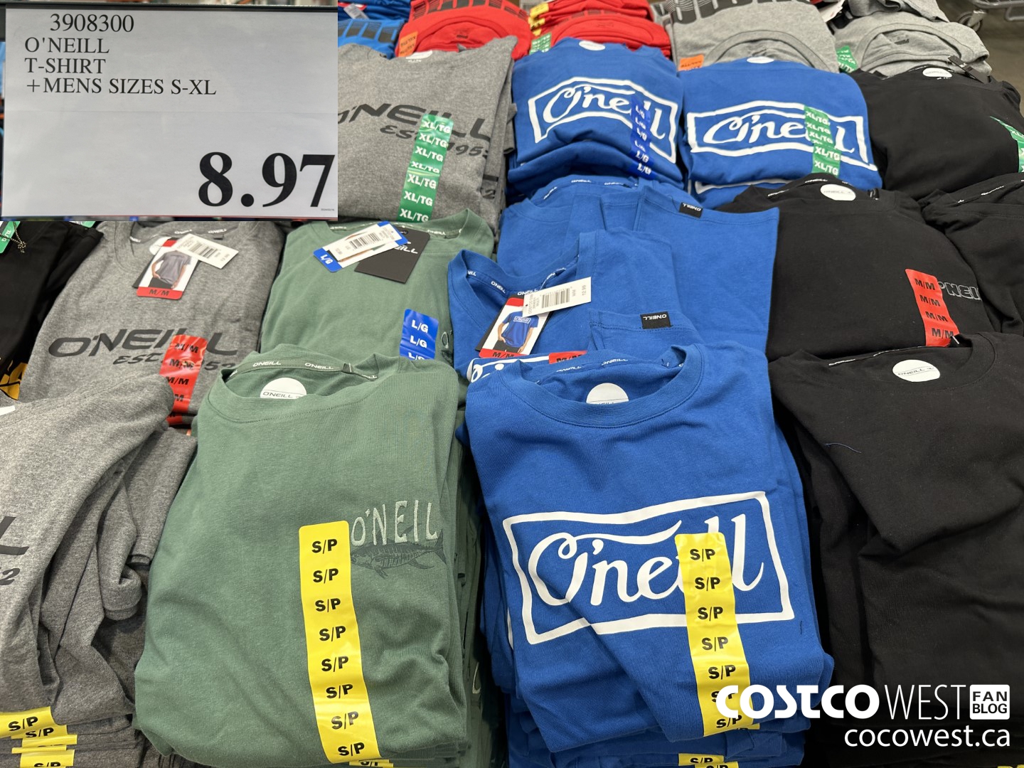 3908300 O'NEILL T-SHIRT MENS SIZES S-XL $8.97