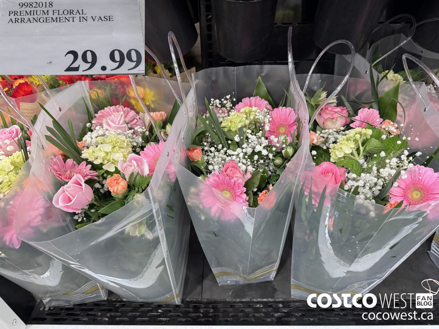 9982018 PREMIUM FLORAL ARRANGEMENT IN VASE $29.99