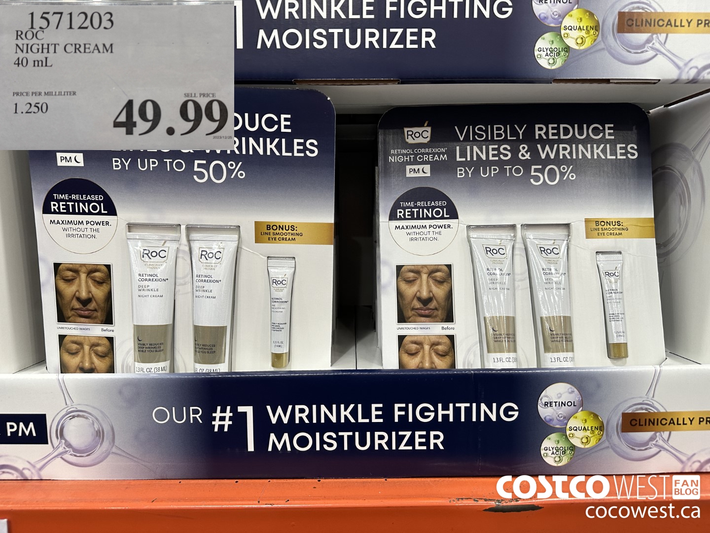 1571203 ROC NIGHT CREAM 40ML $49.99