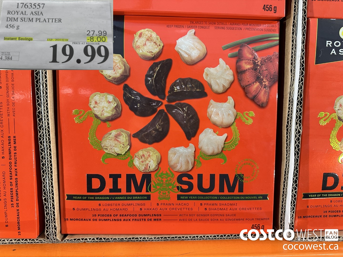1763557 ROYAL ASIA DIM SUM PLATTER 456G ($8.00 INSTANT SAVINGS EXPIRES ON 2024-02-04) $19.99