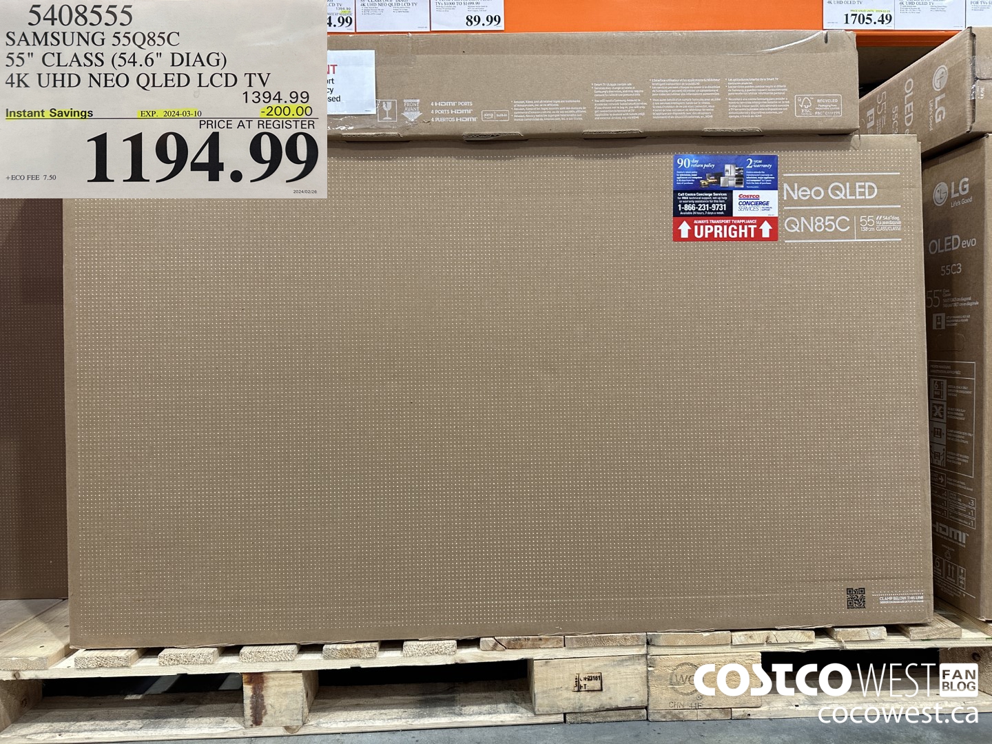 5408555 SAMSUNG 55Q85C 55