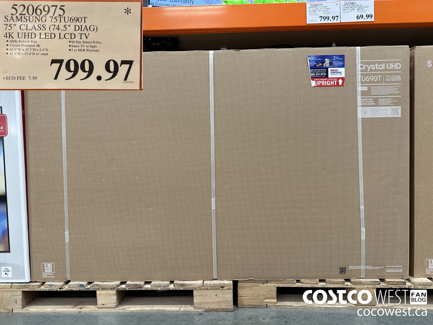 5206975 SAMSUNG 75TU690T 75