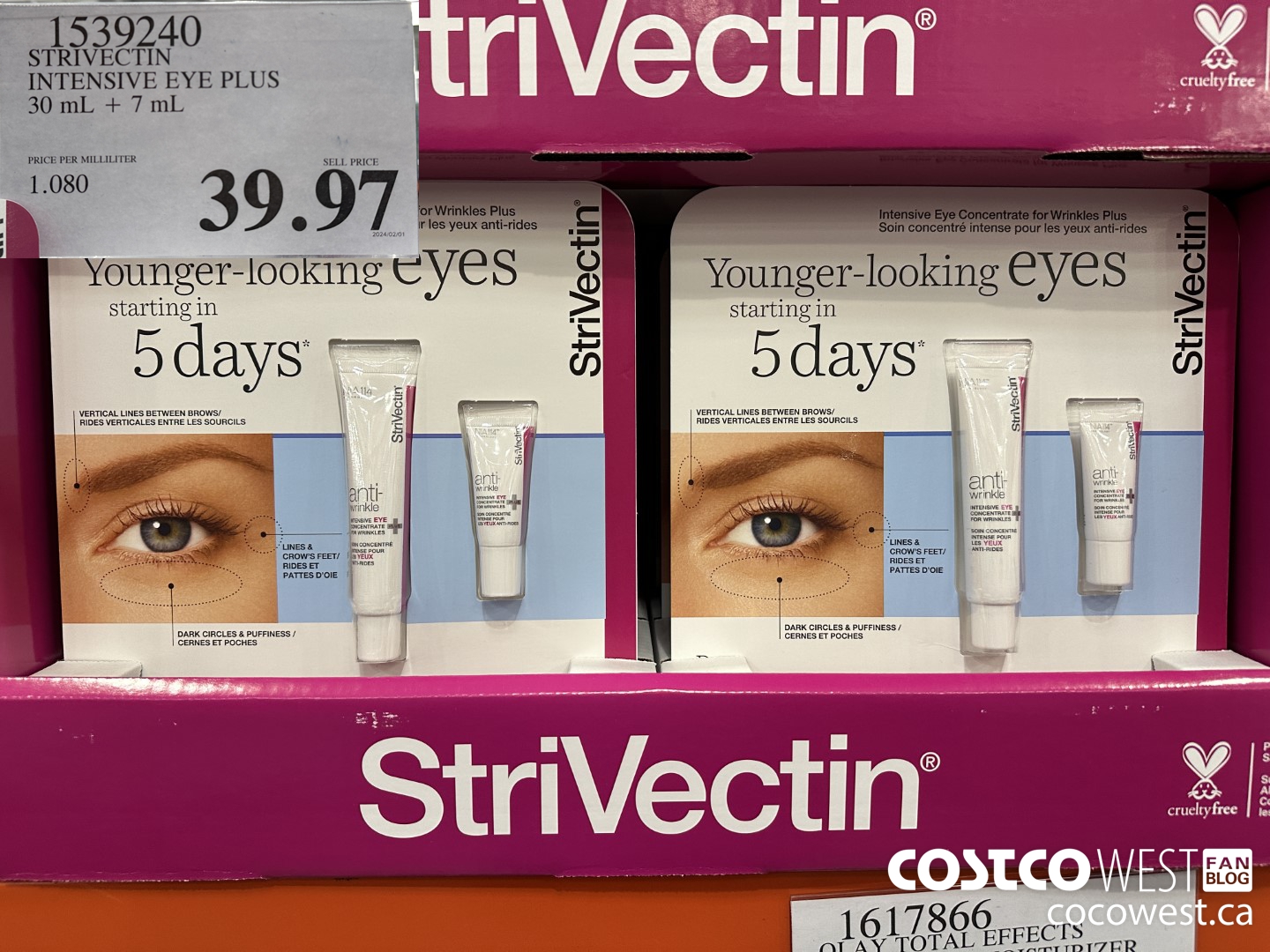 1539240 STIVECTIN INSENSITIVE EYE PLUS 30 ML + 7 ML $39.97