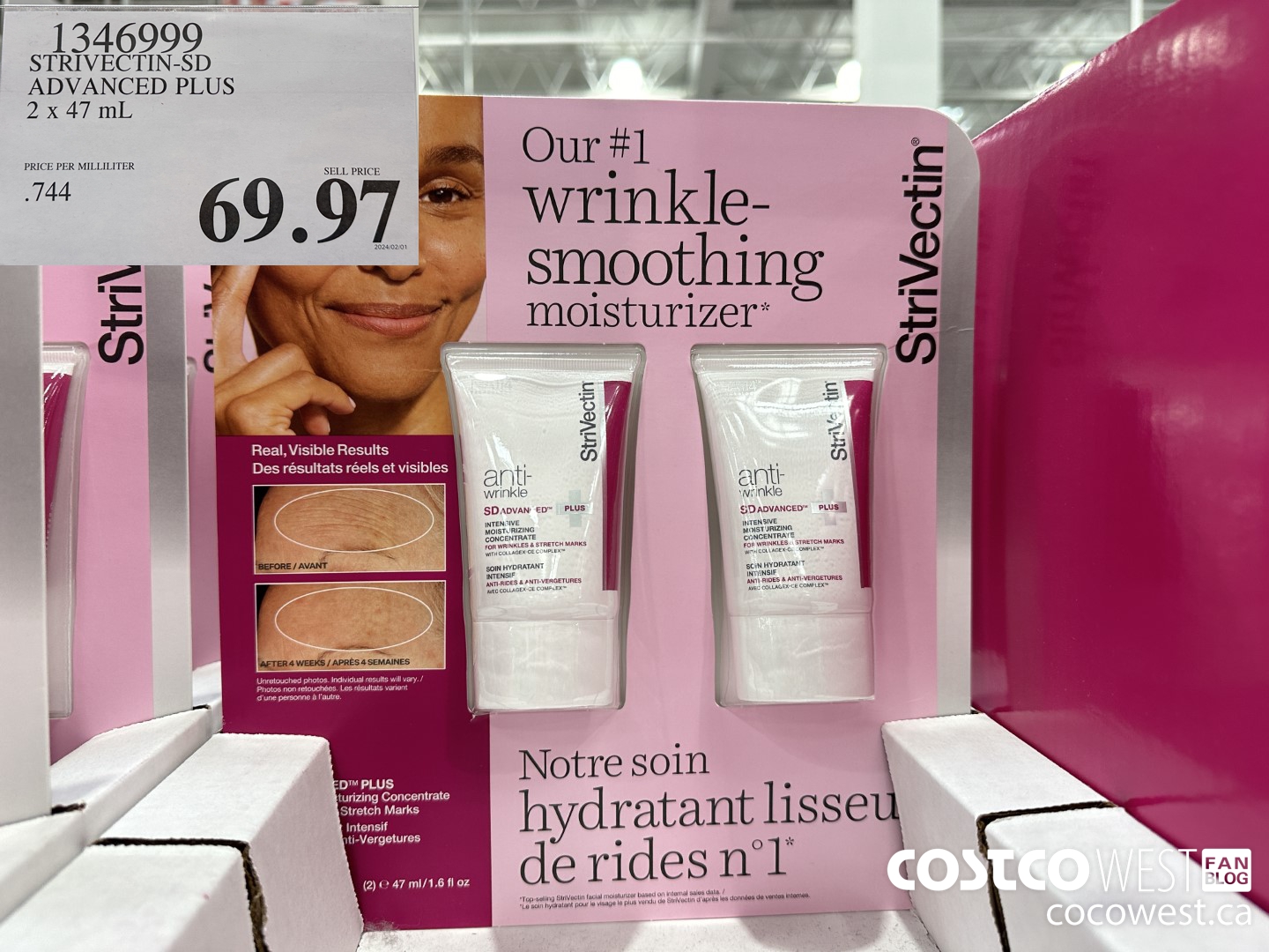 1346999 STRIVECTIN-SD ADVANCED PLUS 2 X 47 ML $69.97