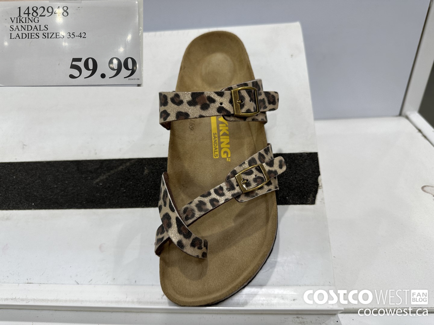 1482948 VIKING SANDALS LADIES SIZES 35-42 $59.99