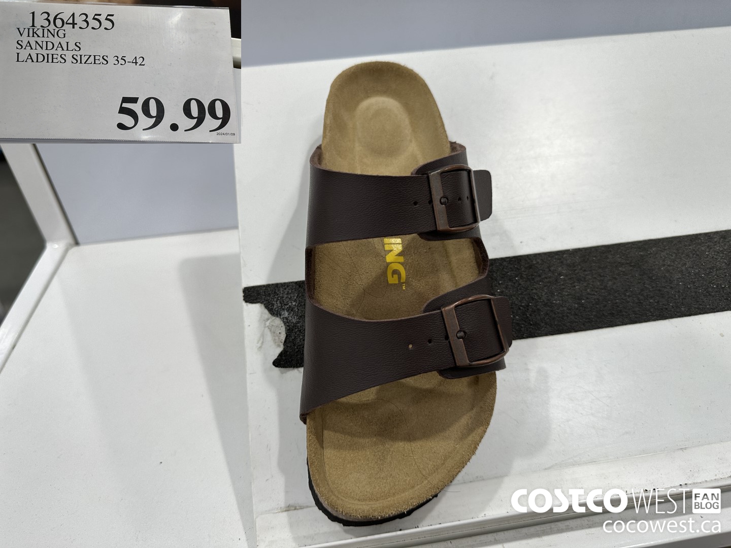 1364355 VIKING SANDALS LADIES SIZES 35-42 $59.99