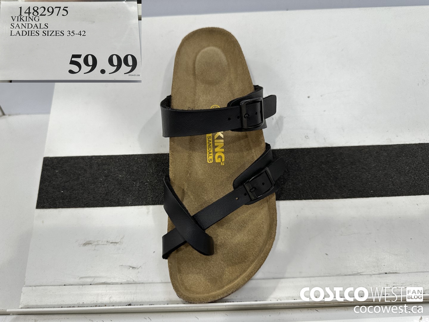 1482975 VIKING SANDALS LADIES SIZES 35-42 $59.99