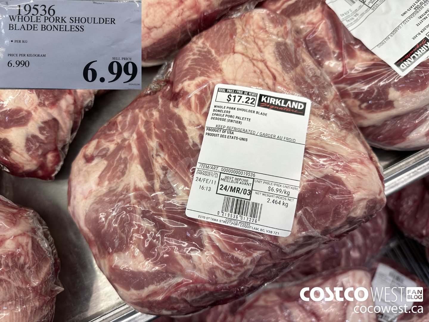 Canada Ungraded Ribeye - Beef & Veal - Meat & Seafood  FREE Delivery, NO  minimum for Groceries Purchased at COSTCO BUSINESS CENTRE.