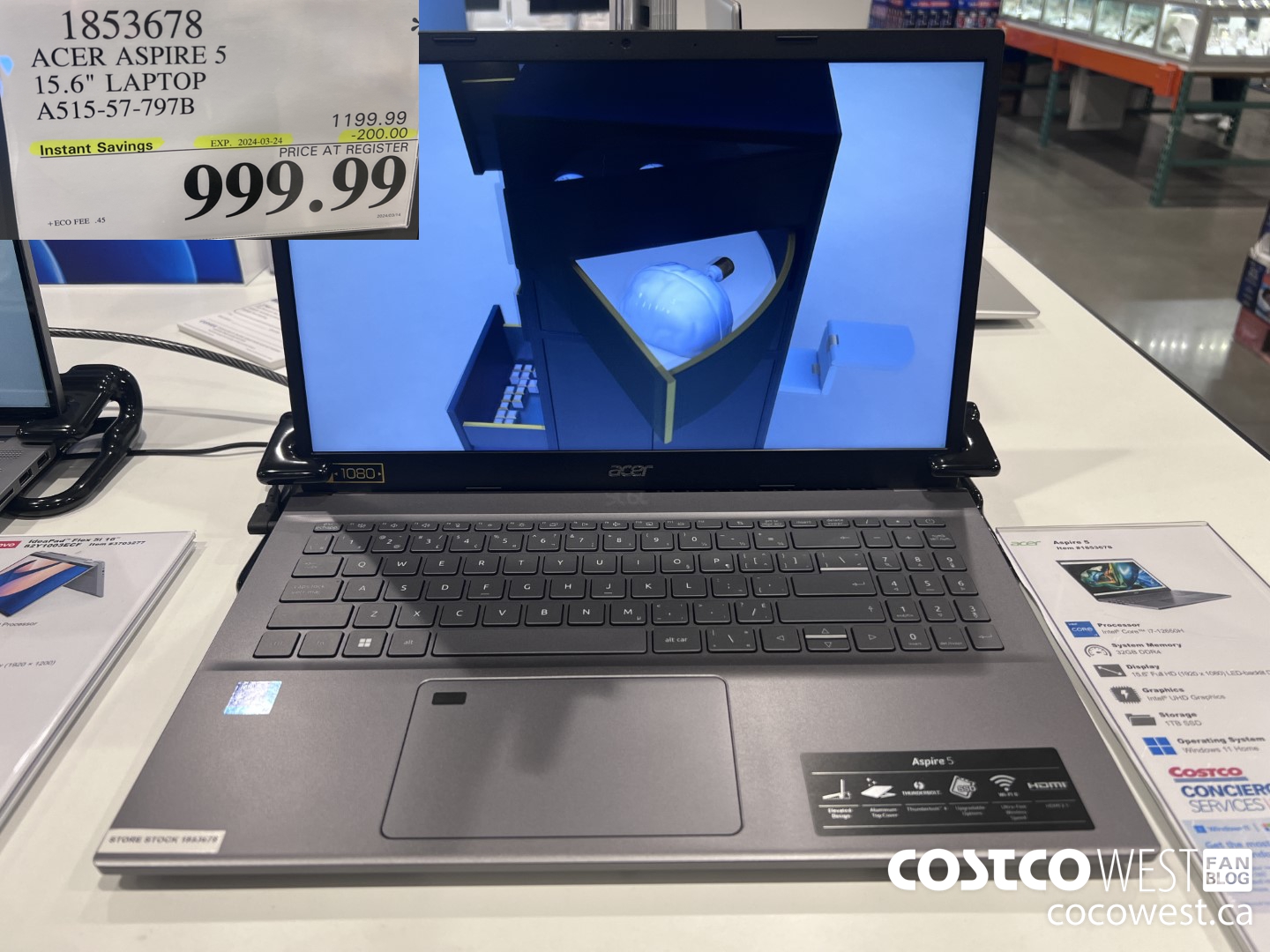 1853678 ACER ASPIRE 5 15.6