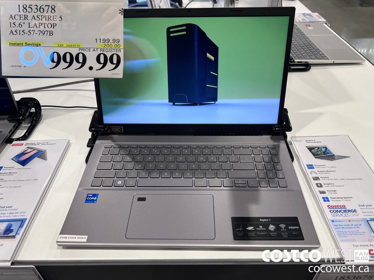 1853678 ACER ASPIRE 5 15.6