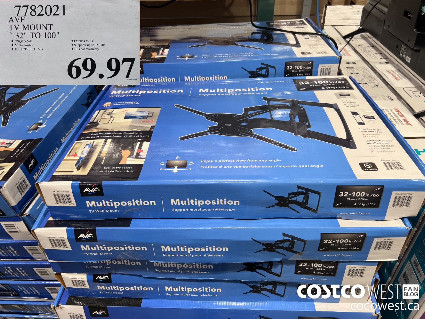 7782021 AVF TV MOUNT 32