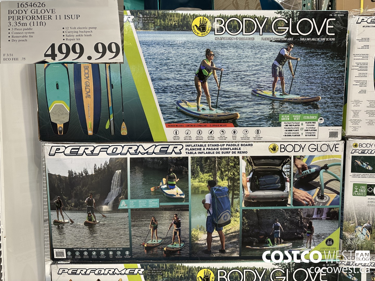 1654626 BODY GLOVE PERFORMER 11 ISUP 3.35M (11FT) $499.99