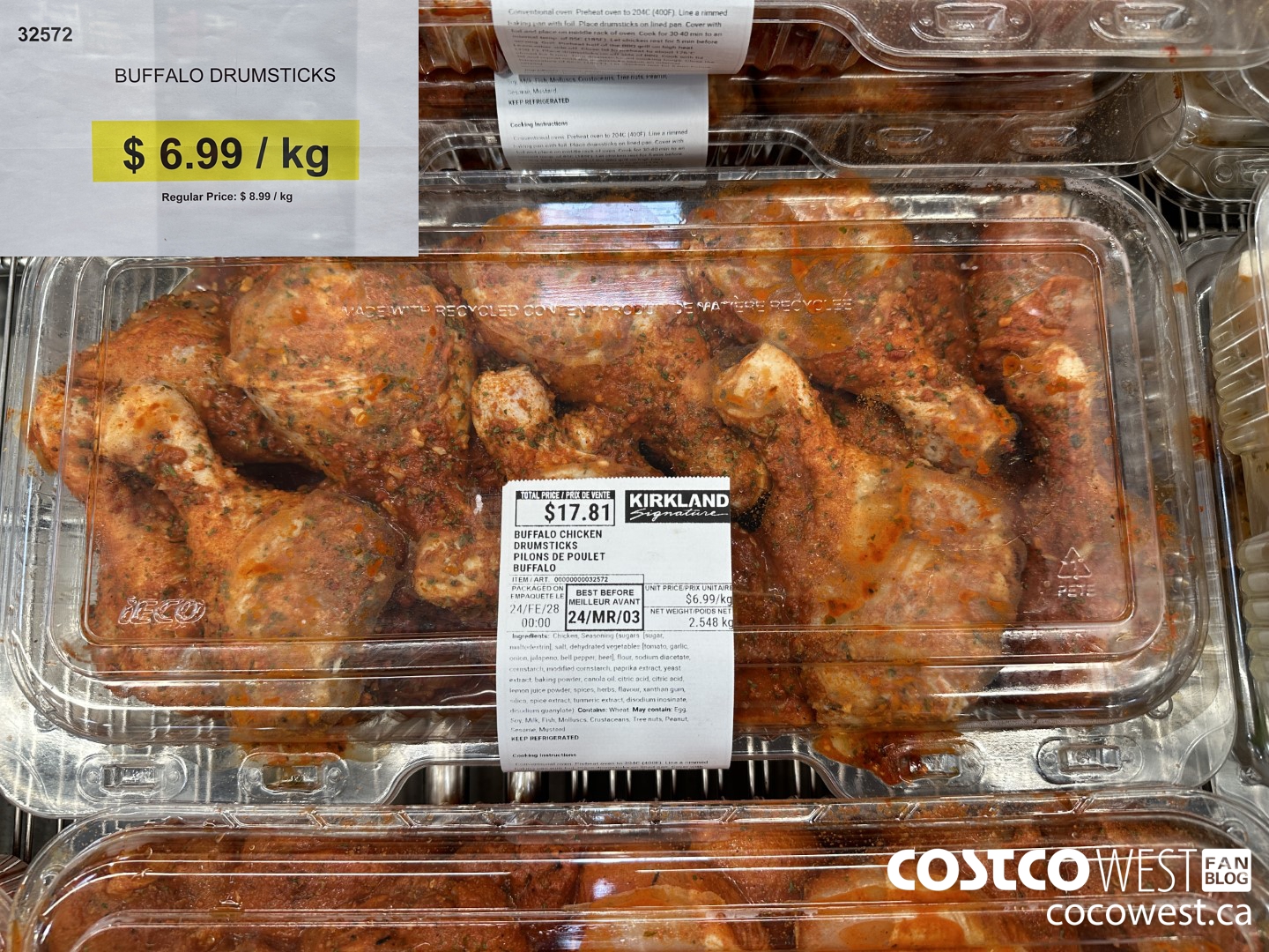 32572 BUFFALO DRUMSTICKS ($2.00 INSTANT SAVINGS) $8.99