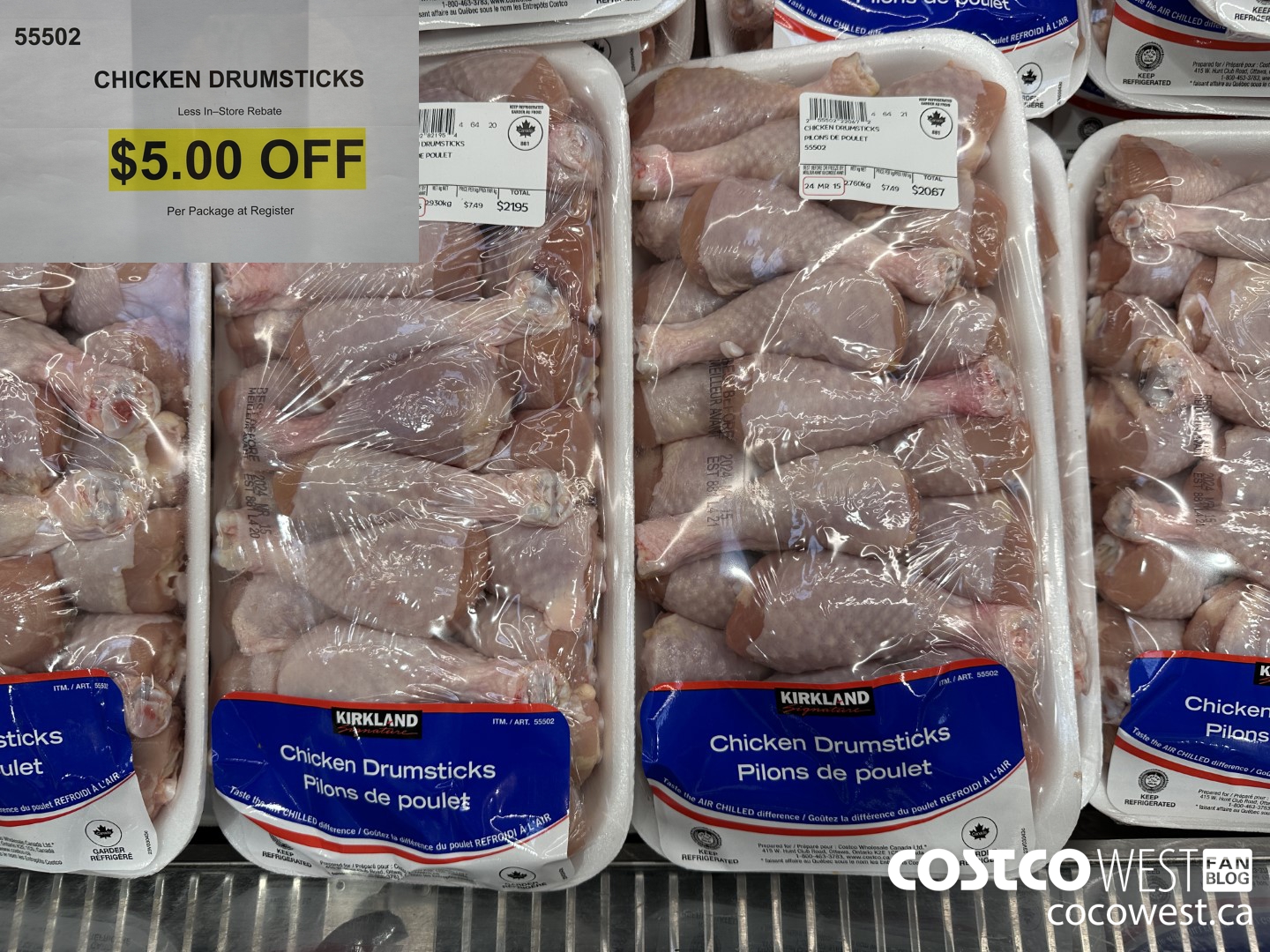 55502 Chicken Drumsticks  ($5.00 INSTANT SAVINGS)