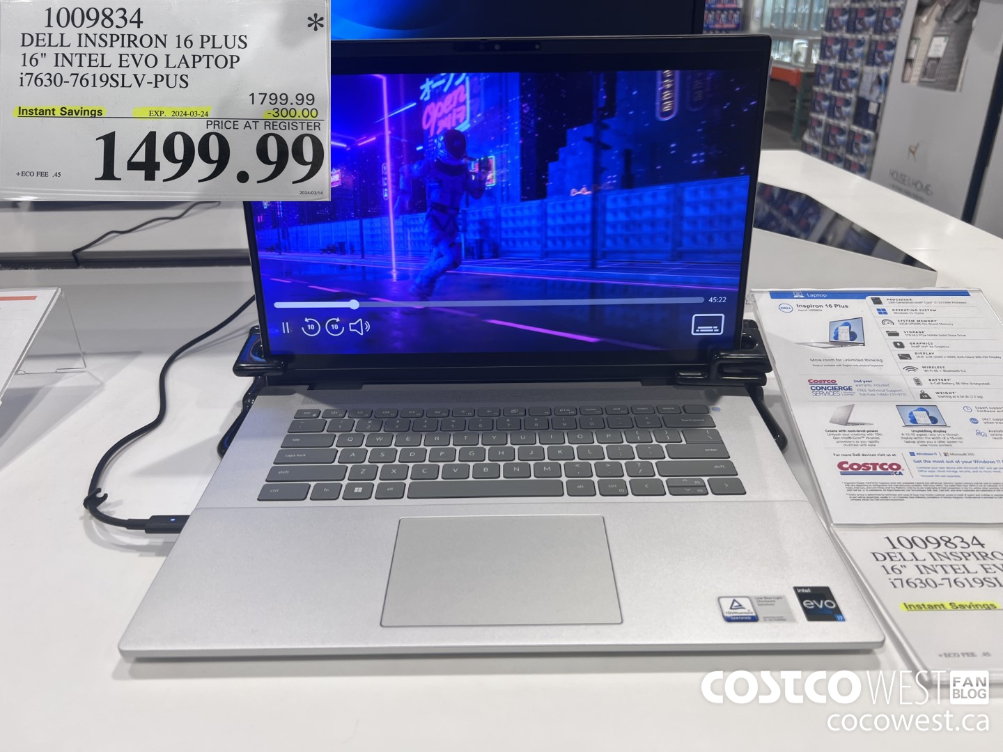 1009834 DELL INSPIRON 16 PLUS 16