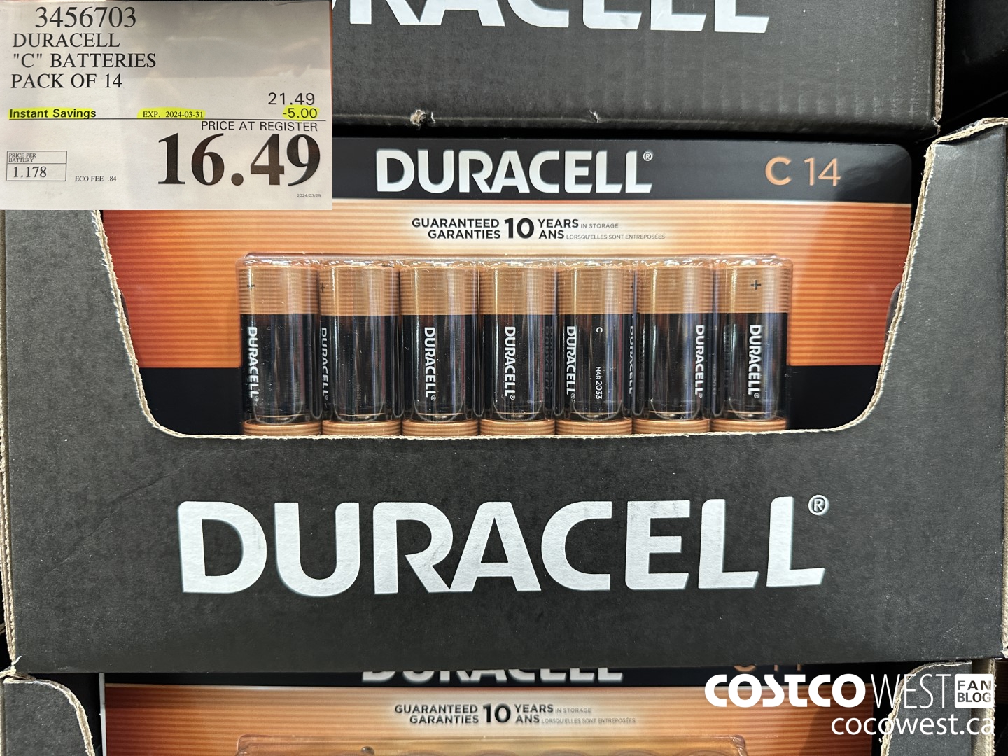 3456703 DURACELL 