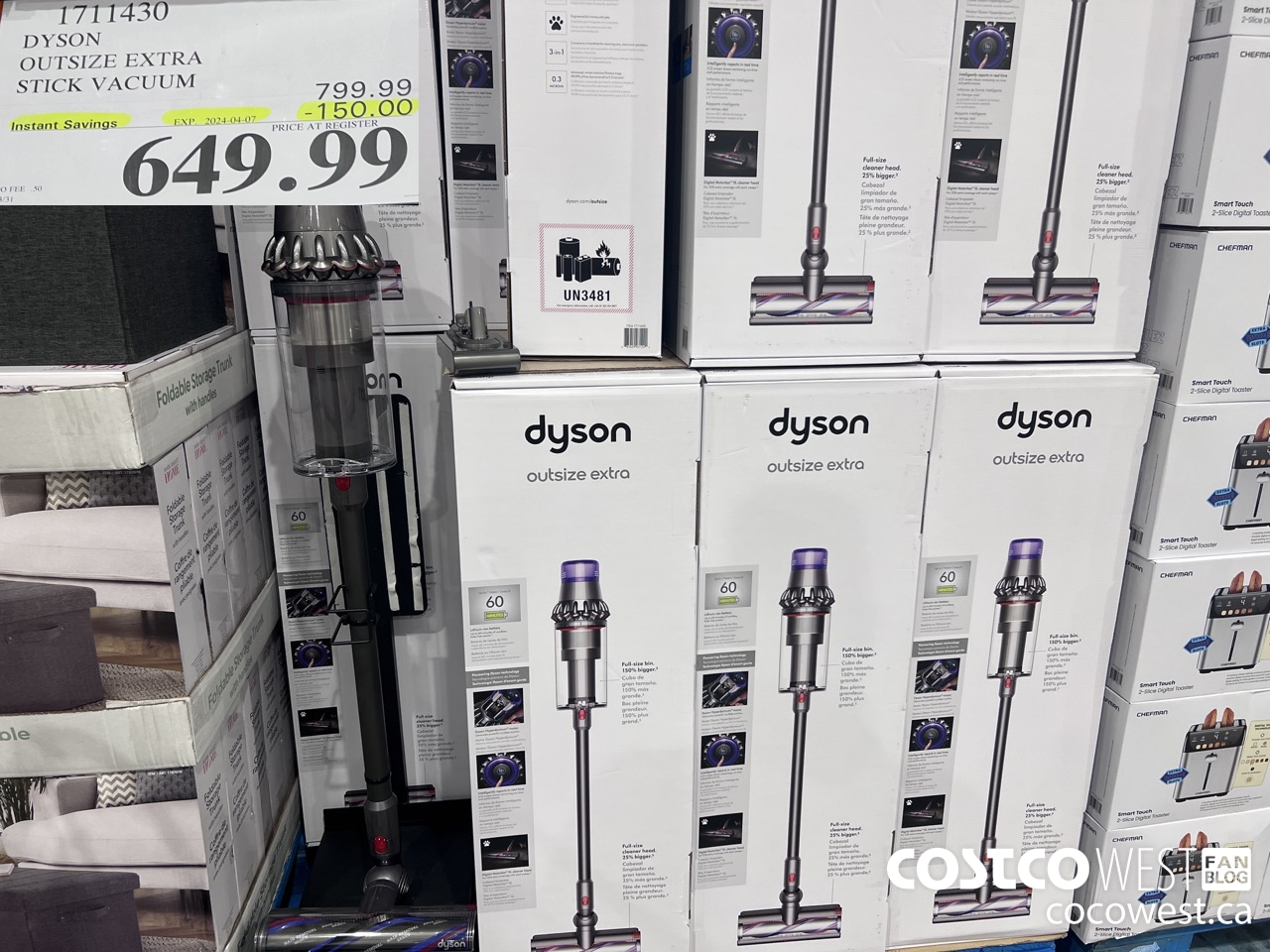 1711430 DYSON OUTSIZE EXTRA STICK VACUUM ($150.00 INSTANT SAVINGS EXPIRES ON 2024-04-07) $649.99