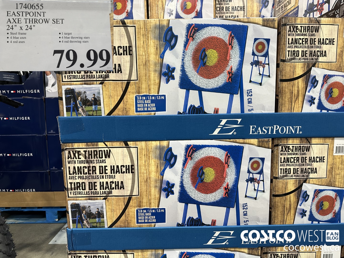 1740655 EASTPOINT AXE THROW SET 24